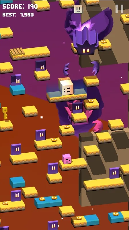 A Super Drop Land level